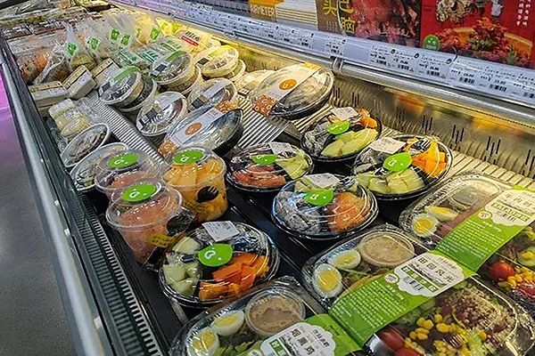 預(yù)制菜可以采用全自動(dòng)盒式<span style=